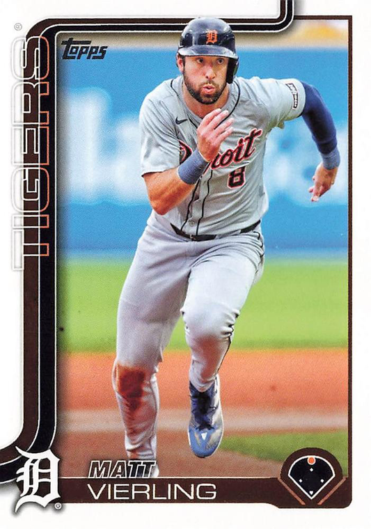 2025 Topps Series 1 Matt Vierling Detroit Tigers #166
