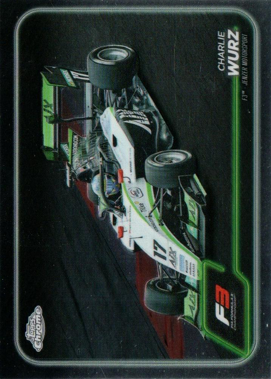 2024 Topps Chrome Formula 1 Charlie Wurz F3C #130 Jenzer Motorsport