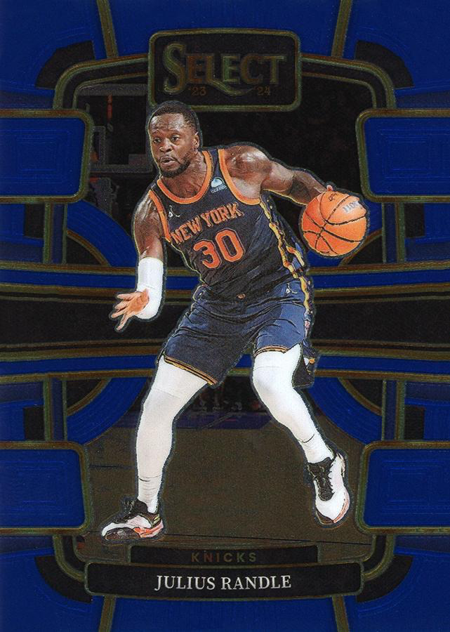 2023 Panini Select Julius Randle Blue #46 New York Knicks
