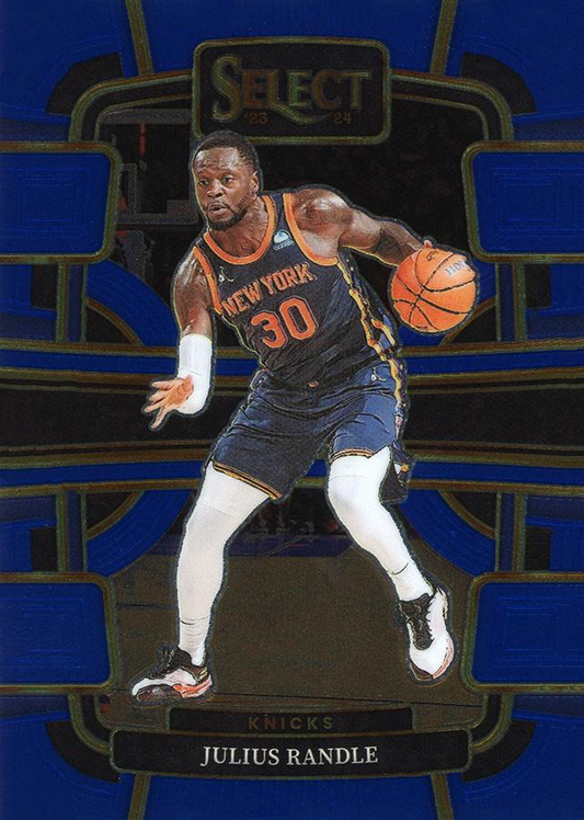 2023 Panini Select Julius Randle Blue #46 New York Knicks