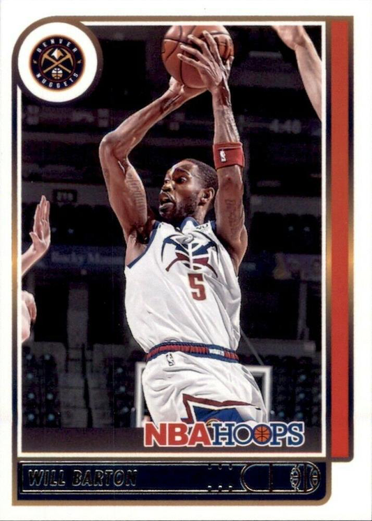 2021 Panini Hoops Will Barton #31 Denver Nuggets