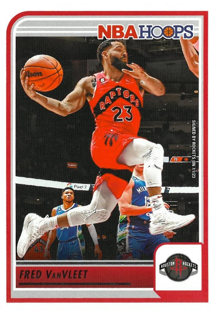 2023 Panini Hoops Fred VanVleet #222 Houston Rockets
