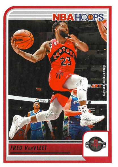 2023 Panini Hoops Fred VanVleet #222 Houston Rockets