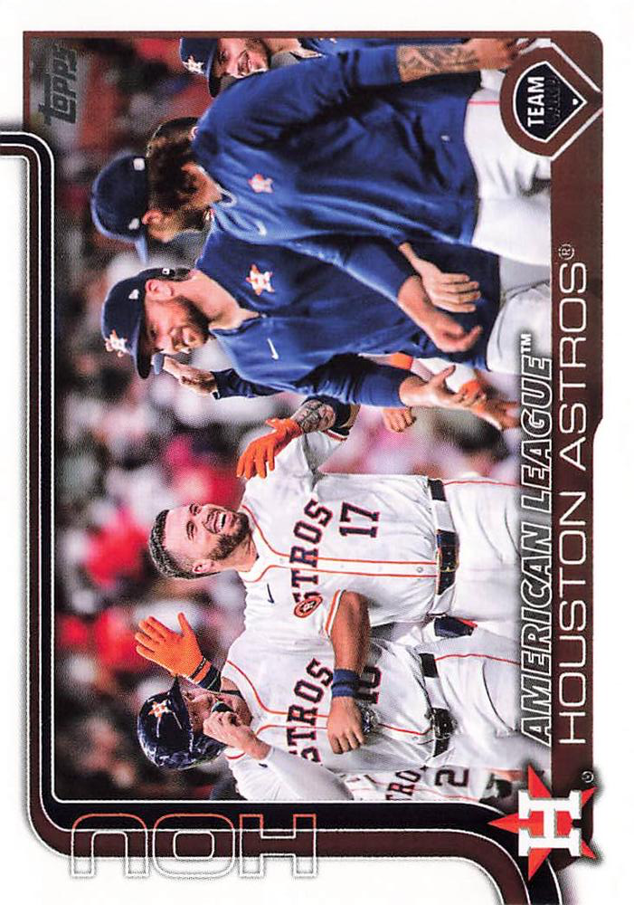 2025 Topps Series 1 Team Card Houston Astros #76