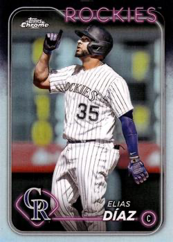 2024 Topps Chrome Elias Díaz Colorado Rockies #287