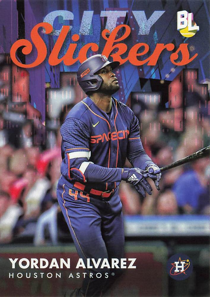 2023 Topps Big League City Slickers Yordan Alvarez #CS-10 Houston Astros