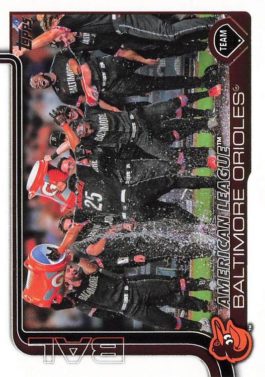 2025 Topps Series 1 Team Card Baltimore Orioles #170