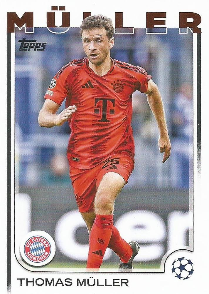 2024 Topps UCC Thomas Müller #99 FC Bayern Munchen