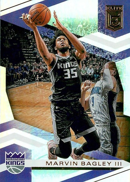 2019 Panini Donruss Elite Marvin Bagley III #20 Sacramento Kings