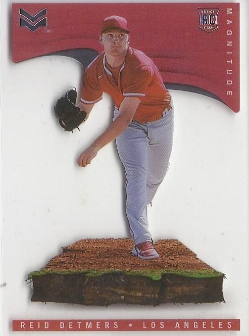 2022 Panini Chronicles Magnitude Reid Detmers RC Los Angeles Angels #5