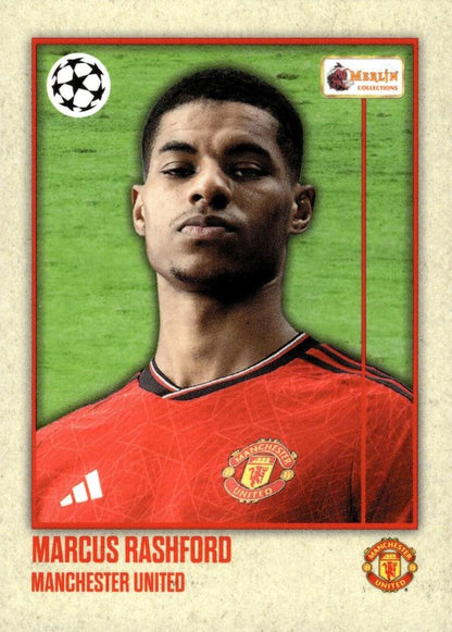 2023 Topps Merlin Heritage UCC Marcus Rashford #45 Manchester United