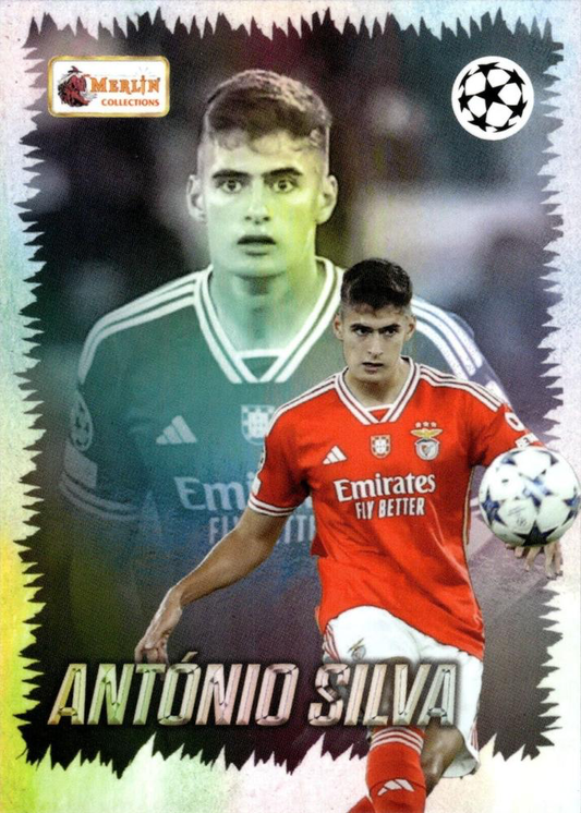 2023 Topps Merlin Heritage UCC António Silva Young Guns #144 Benfica