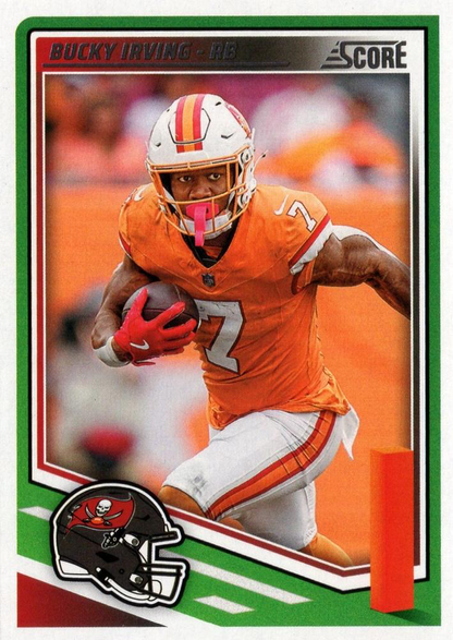 2025 Panini Score Bucky Irving #67 Tampa Bay Buccaneers