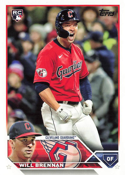 2023 Topps Series 2 Will Brennan RC Cleveland Guardians #453