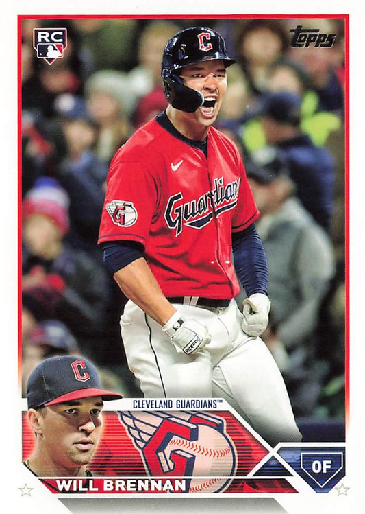 2023 Topps Series 2 Will Brennan RC Cleveland Guardians #453