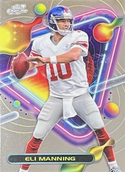 2023 Topps Composite Football Eli Manning Cosmic Chrome #285 New York Giants