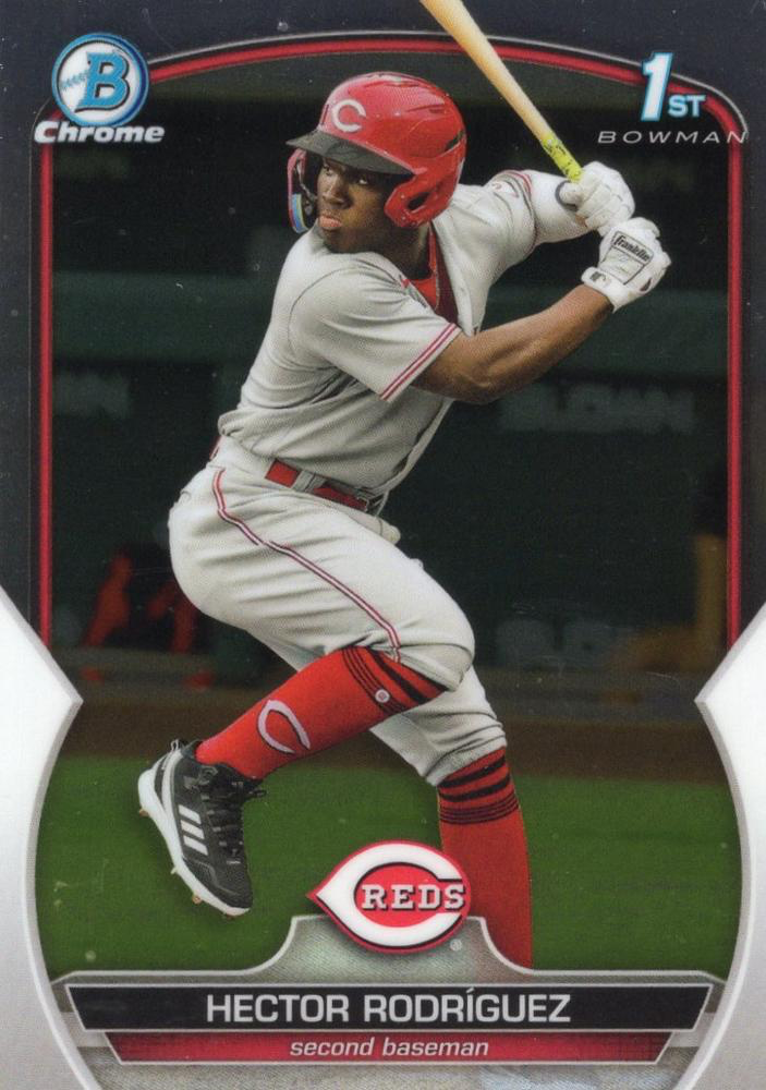 2023 Bowman Chrome Prospects Hector Rodriguez 1st Cincinnati Reds #BCP-95