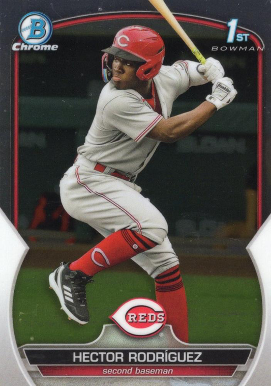 2023 Bowman Chrome Prospects Hector Rodriguez 1st Cincinnati Reds #BCP-95