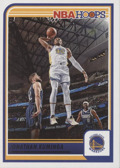 2023 Panini Hoops Jonathan Kuminga #8 Golden State Warriors
