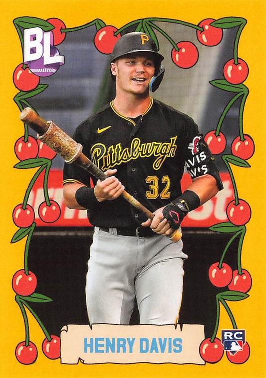 2024 Topps Big League Topps Big Leaguer Henry Davis RC Pittsburgh Pirates #TBL-10