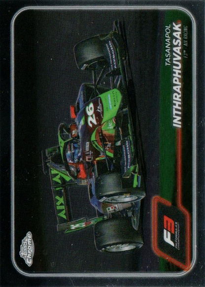 2024 Topps Chrome Formula 1 Tasanapol Inthraphuvasak F3C #139 Aix Racing