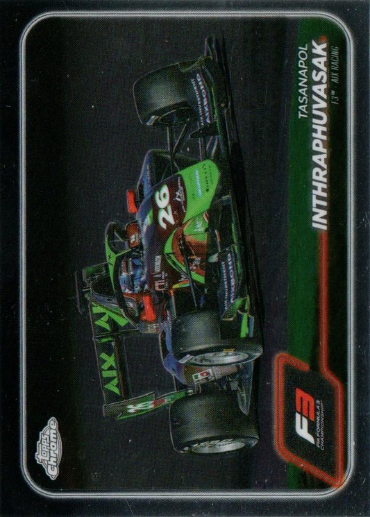 2024 Topps Chrome Formula 1 Tasanapol Inthraphuvasak F3C #139 Aix Racing