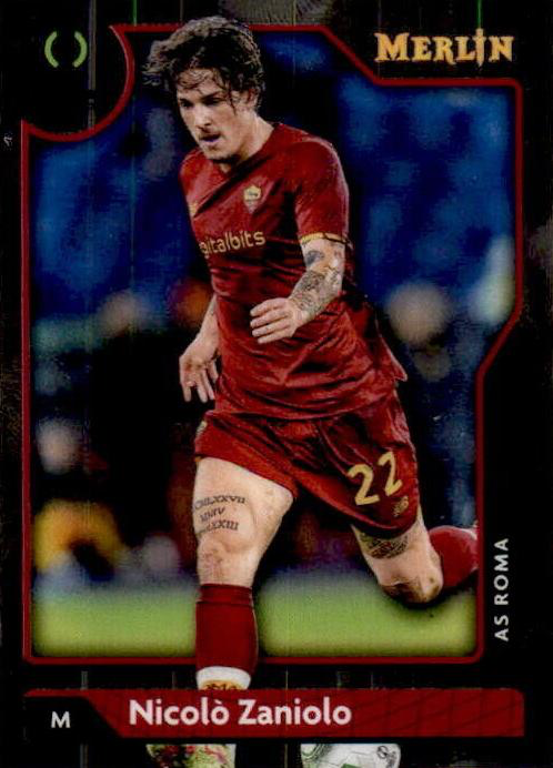2021 Topps Merlin UEFA Club Competitions Nicolò Zaniolo #41 Roma