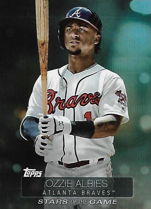 2019 Topps Series Stars of the Game Ozzie Albies #SSB-63 Atlanta Braves