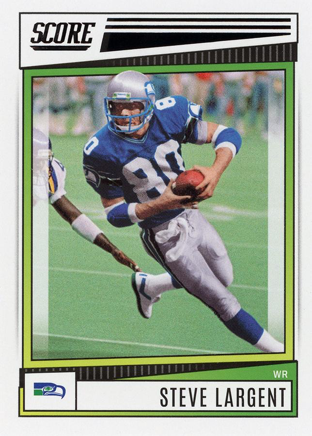 2022 Panini Score Steve Largent Seattle Seahawks #180