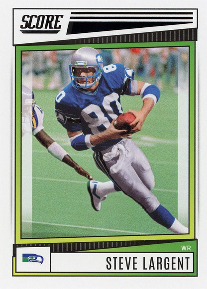 2022 Panini Score Steve Largent Seattle Seahawks #180