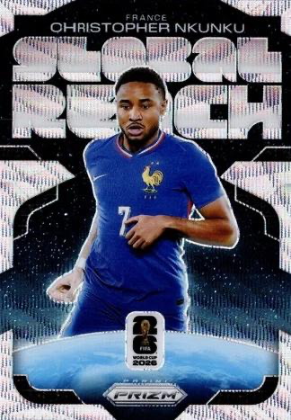 2026 Panini Prizm World Cup Global Reach Wave Christopher Nkunku #1 France
