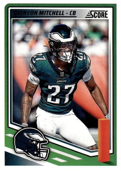 2025 Panini Score Quinyon Mitchell #140 Philadelphia Eagles