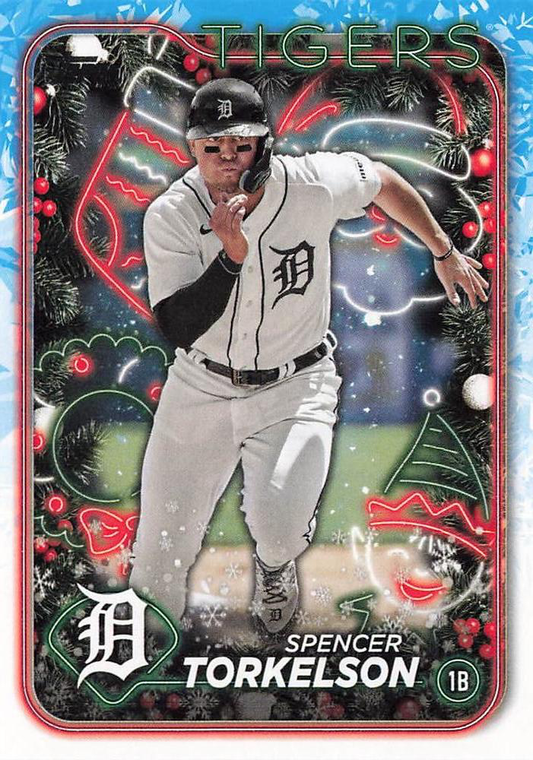 2024 Topps Holiday Spencer Torkelson Detroit Tigers #H48