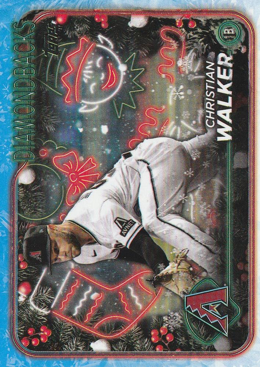 2024 Topps Holiday Christian Walker Arizona Diamondbacks #H32