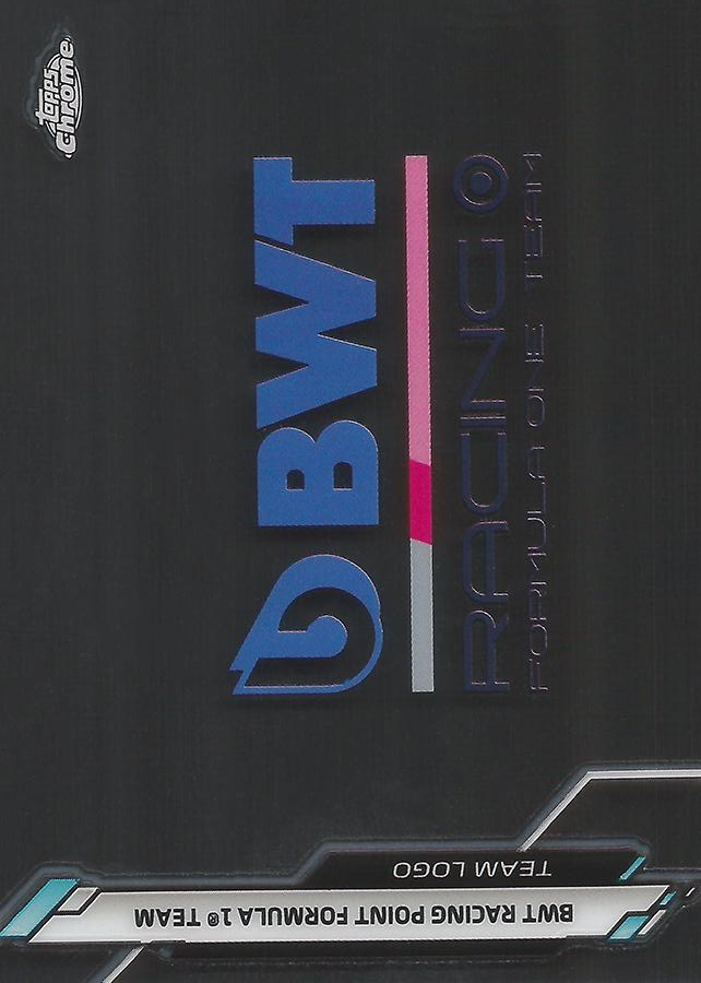 2020 Topps Chrome Formula 1 BWT Racing Point Formula 1 Team TC #118