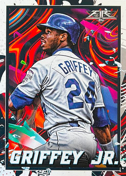 2022 Topps Fire Ken Griffey Jr. Seattle Mariners #116
