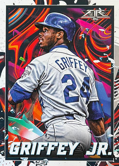 2022 Topps Fire Ken Griffey Jr. Seattle Mariners #116