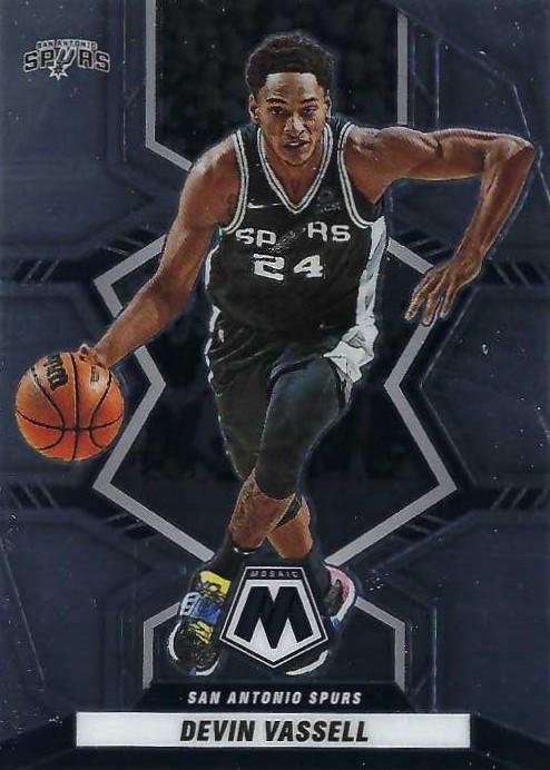 2021 Panini Mosaic Devin Vassell #36 San Antonio Spurs
