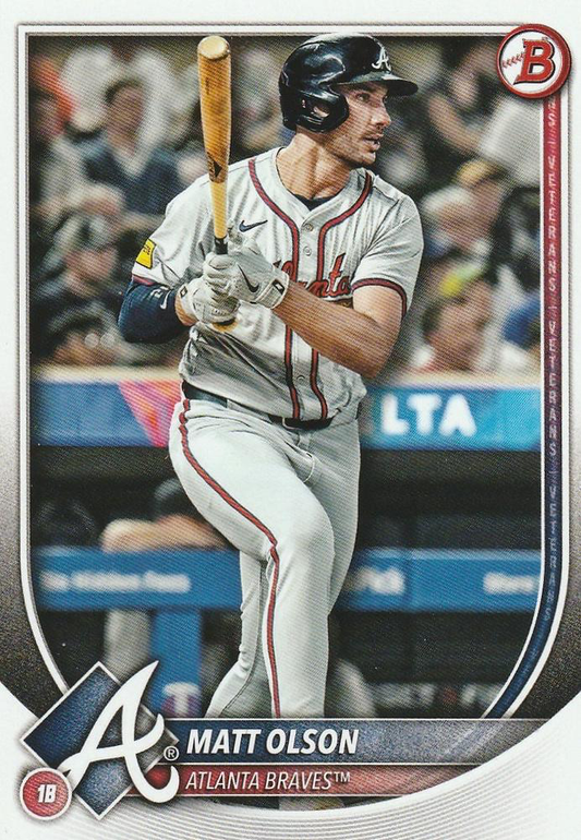 2025 Topps Bowman Matt Olson Atlanta Braves #98