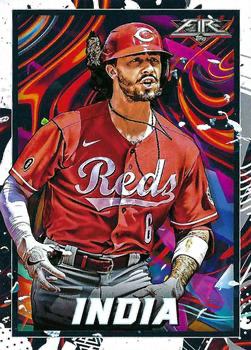 2022 Topps Fire Jonathan India Cincinnati Reds #59