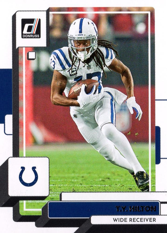 2022 Panini Donruss T.Y. Hilton #49 Indianapolis Colts