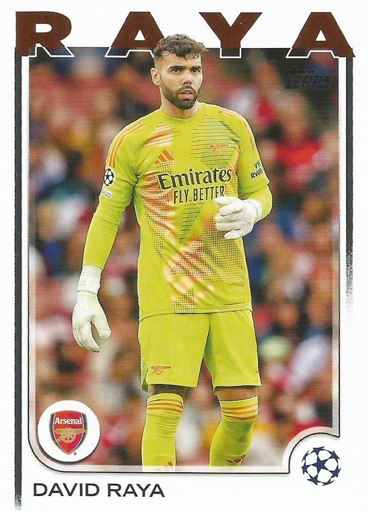2024 Topps UCC David Raya #154 Arsenal FC