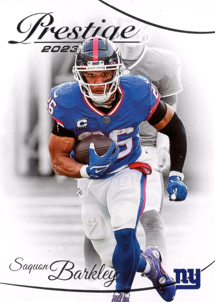 2023 Panini Prestige Saquon Barkley #222 New York Giants