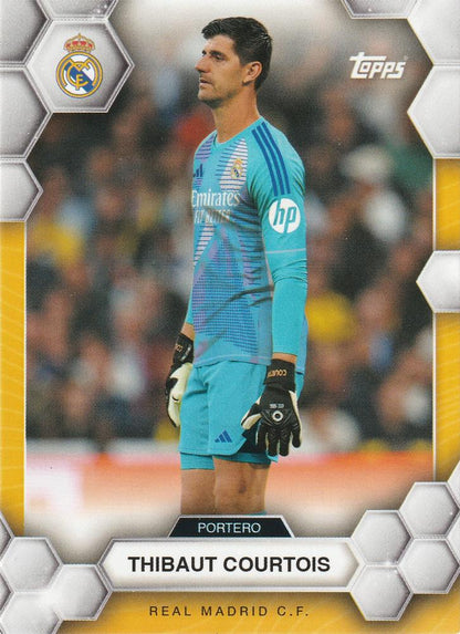 2024 Topps Real Madrid Fan Set Thibaut Courtois #1 Real Madrid CF