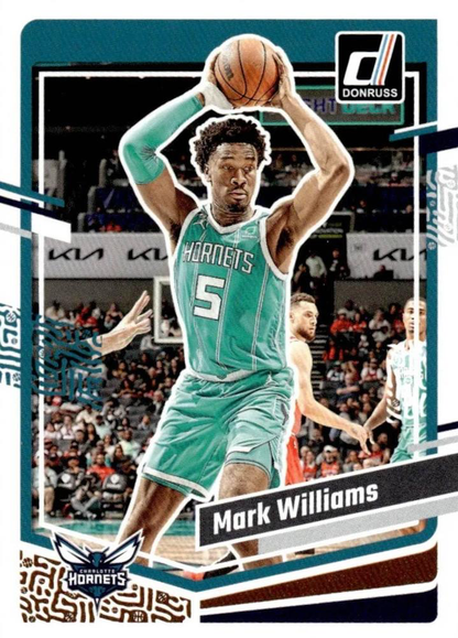 2023 Panini Donruss Mark Williams #125 Charlotte Hornets