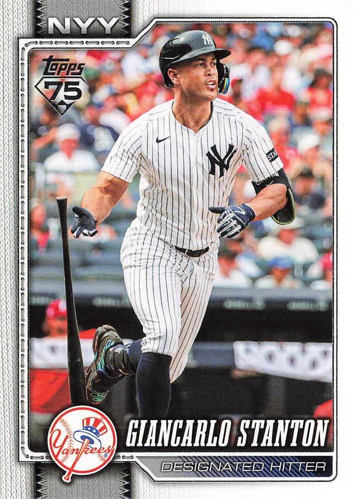 2026 Topps Series 1 Giancarlo Stanton #341 New York Yankees