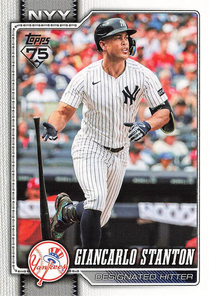 2026 Topps Series 1 Giancarlo Stanton #341 New York Yankees