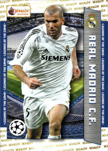2023 Topps Merlin Heritage UCC Zinedine Zidane #105 Real Madrid CF
