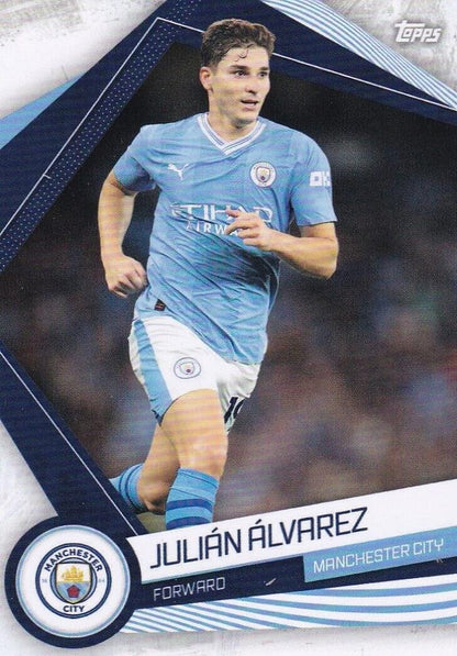 2023 Topps Manchester City Fan Set Julián Álvarez #MAN-19