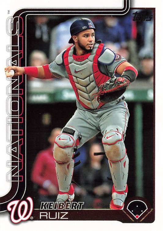 2025 Topps Series 1 Keibert Ruiz Washington Nationals #202